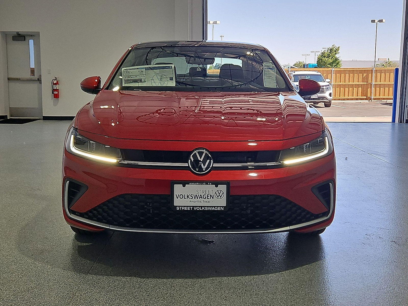 2026 Volkswagen Jetta SE Kings Red Metallic at Street VW of Amarillo