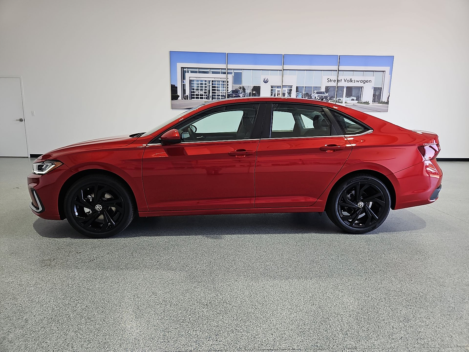 2026 Volkswagen Jetta SE Kings Red Metallic at Street VW of Amarillo