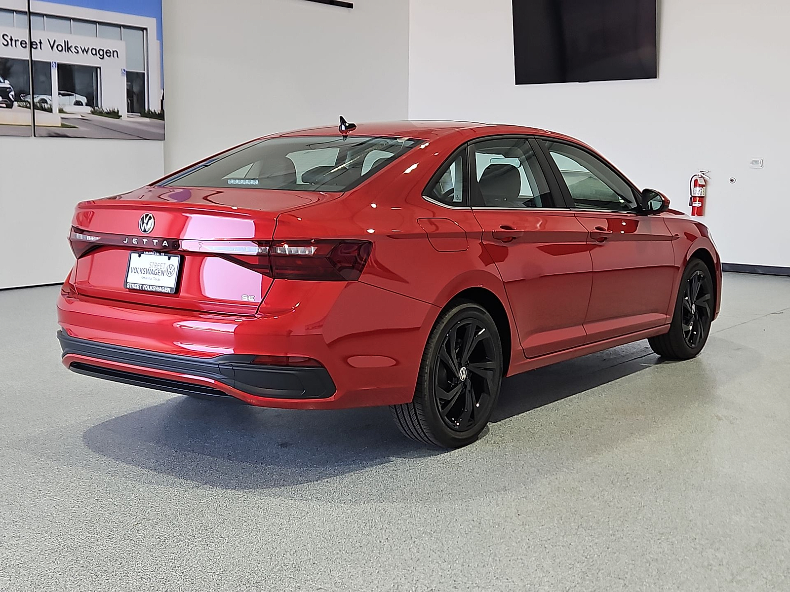 2026 Volkswagen Jetta SE Kings Red Metallic at Street VW of Amarillo