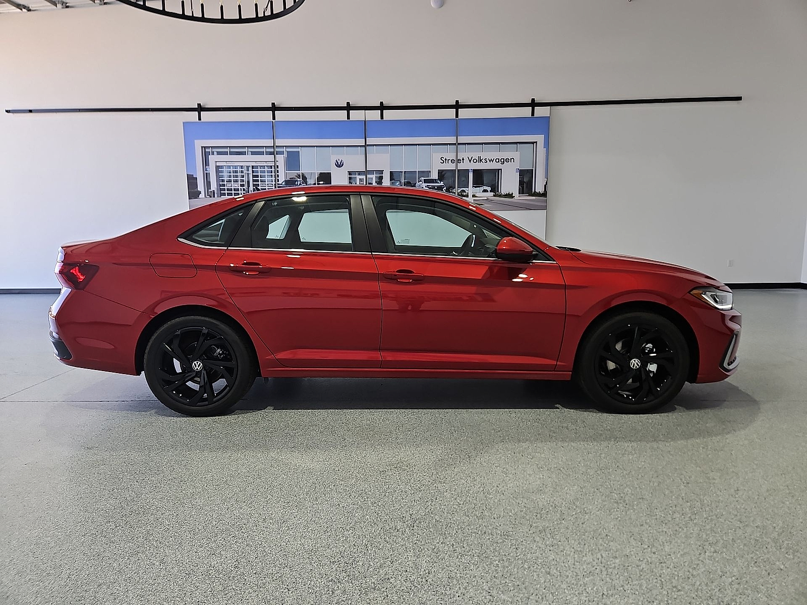2026 Volkswagen Jetta SE Kings Red Metallic at Street VW of Amarillo