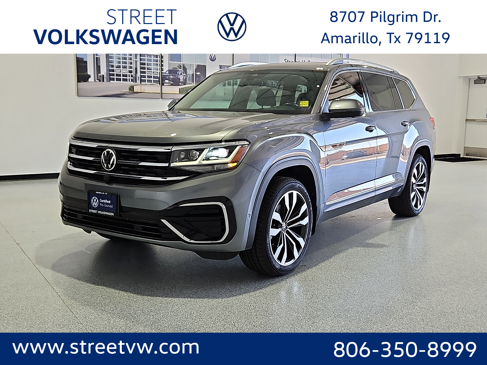 2023 Volkswagen Atlas 3.6L V6 SEL Premium R-Line - 0