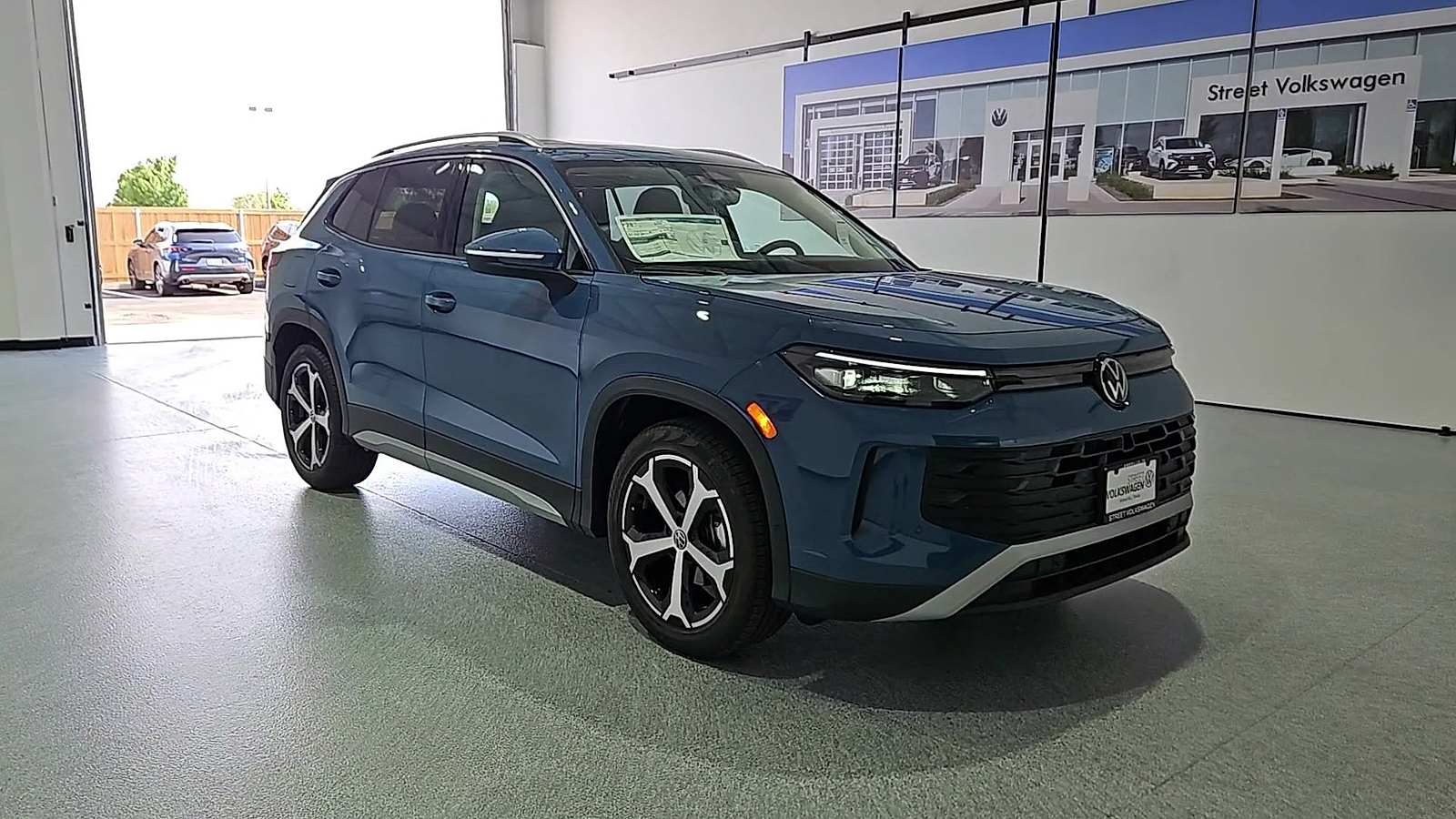 2026 Volkswagen Tiguan SE Monterey Blue Pearl at Street VW of Amarillo