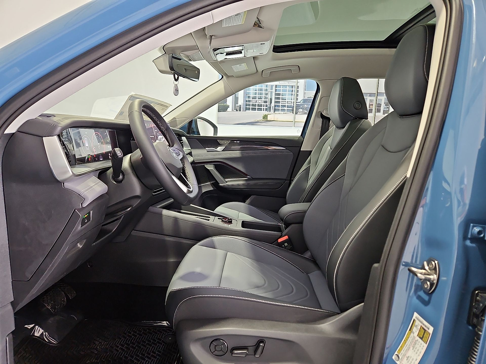 2026 Volkswagen Tiguan SE Monterey Blue Pearl at Street VW of Amarillo