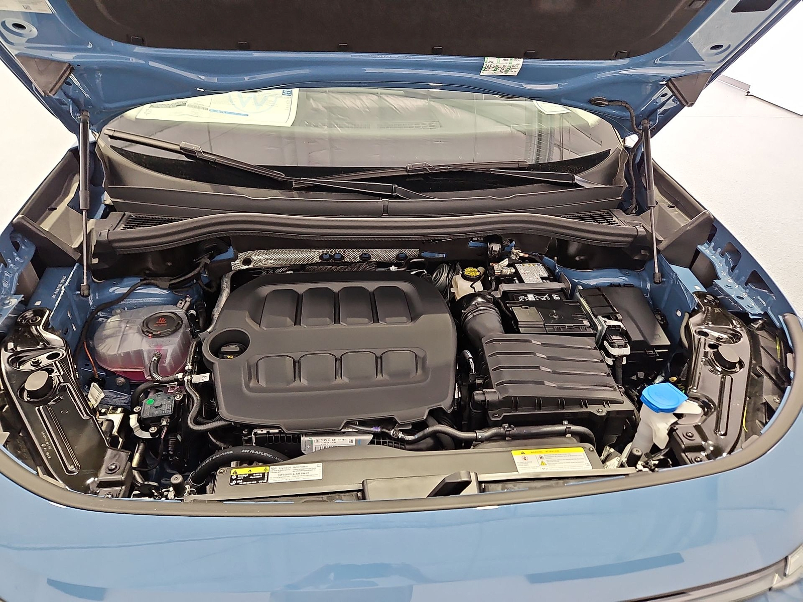 2026 Volkswagen Tiguan SE Monterey Blue Pearl at Street VW of Amarillo