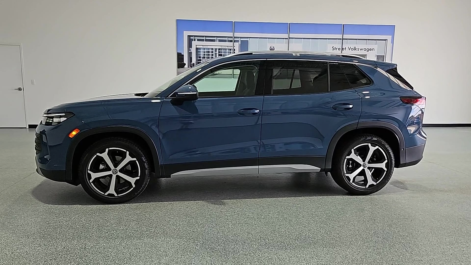 2026 Volkswagen Tiguan SE Monterey Blue Pearl at Street VW of Amarillo