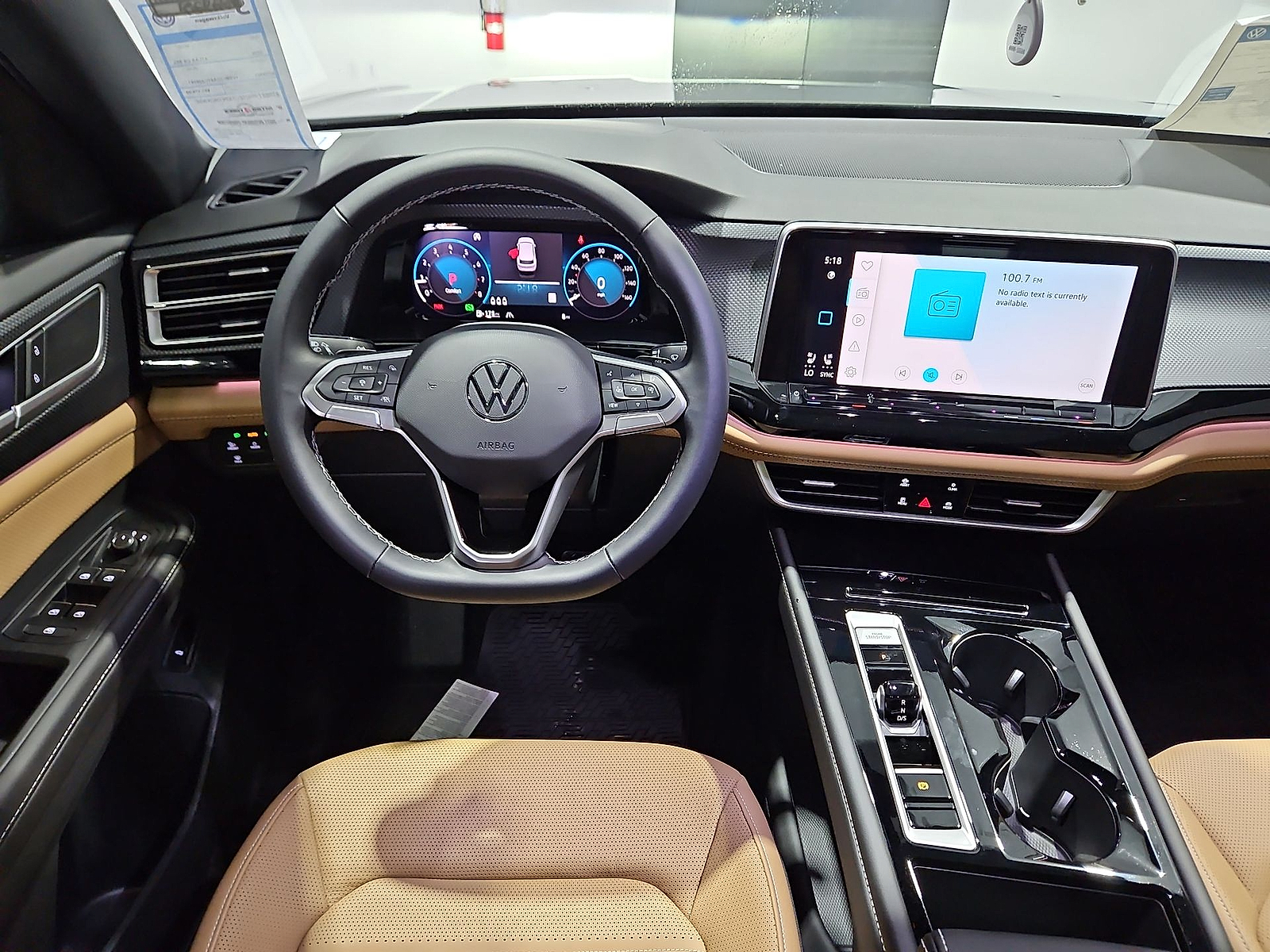 2026 Volkswagen Atlas Cross Sport SEL Avocado Green Pearl at Street VW of Amarillo
