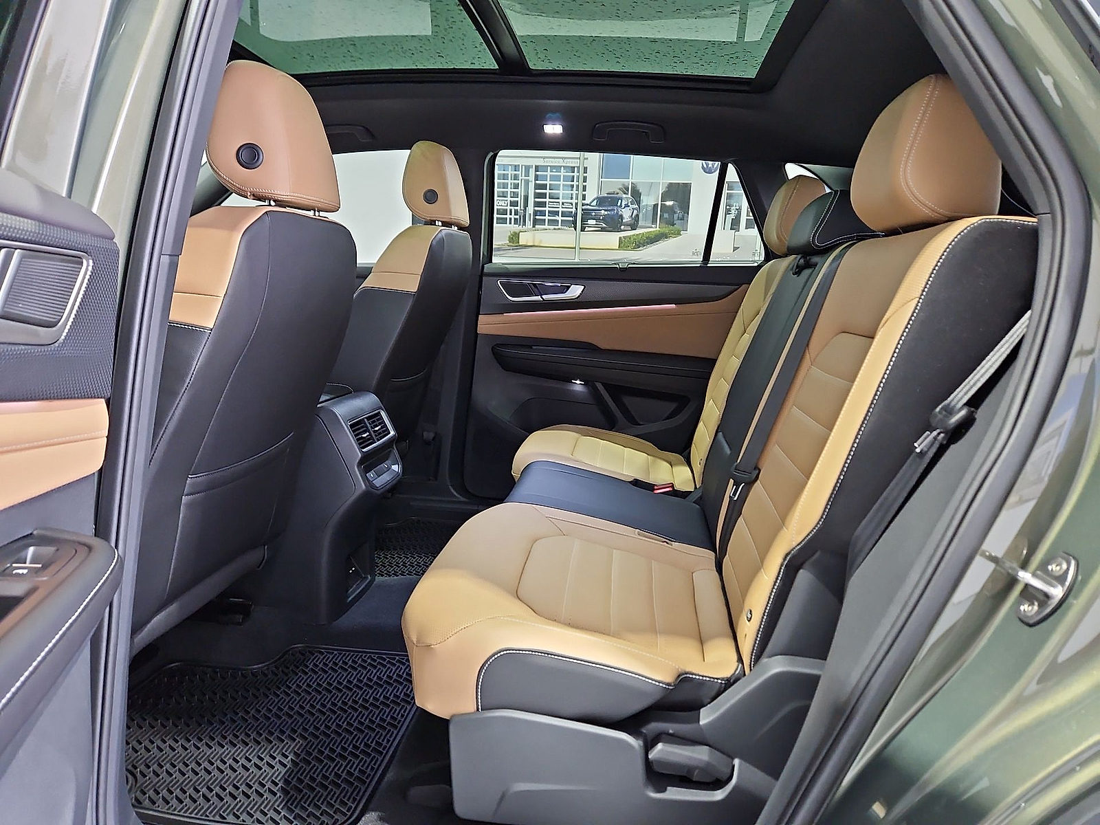 2026 Volkswagen Atlas Cross Sport SEL Avocado Green Pearl at Street VW of Amarillo