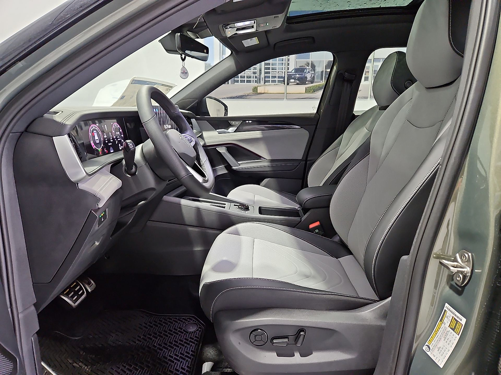 2026 Volkswagen Tiguan SE R-Line Black Avocado Green w/Deep Black Roof at Street VW of Amarillo