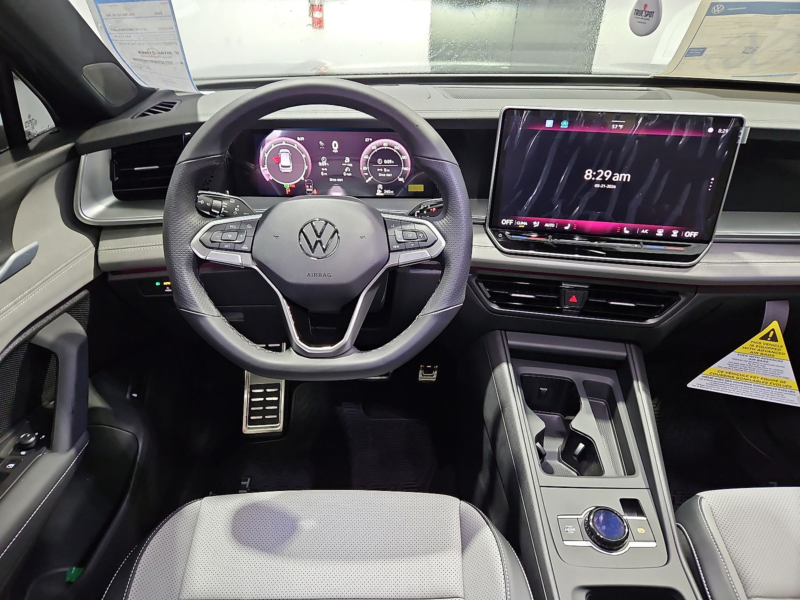 2026 Volkswagen Tiguan SE R-Line Black Avocado Green w/Deep Black Roof at Street VW of Amarillo