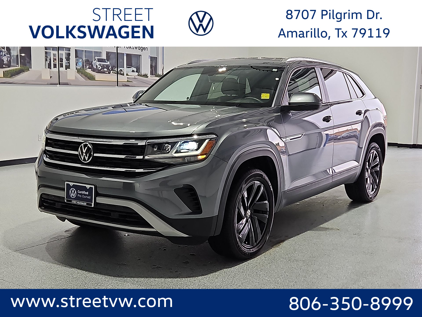 2023 Volkswagen Atlas Cross Sport 3.6L V6 SE w/Technology - 0