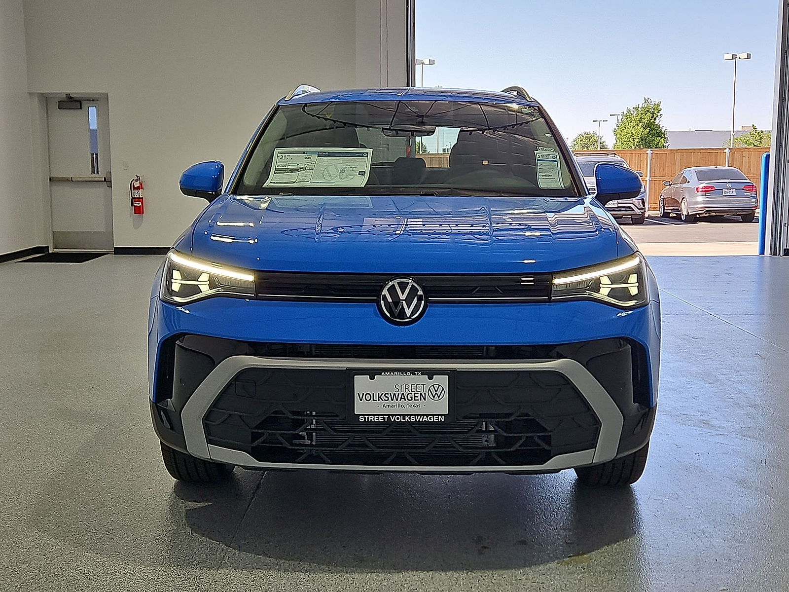 2026 Volkswagen Taos SE Cornflower Blue at Street VW of Amarillo