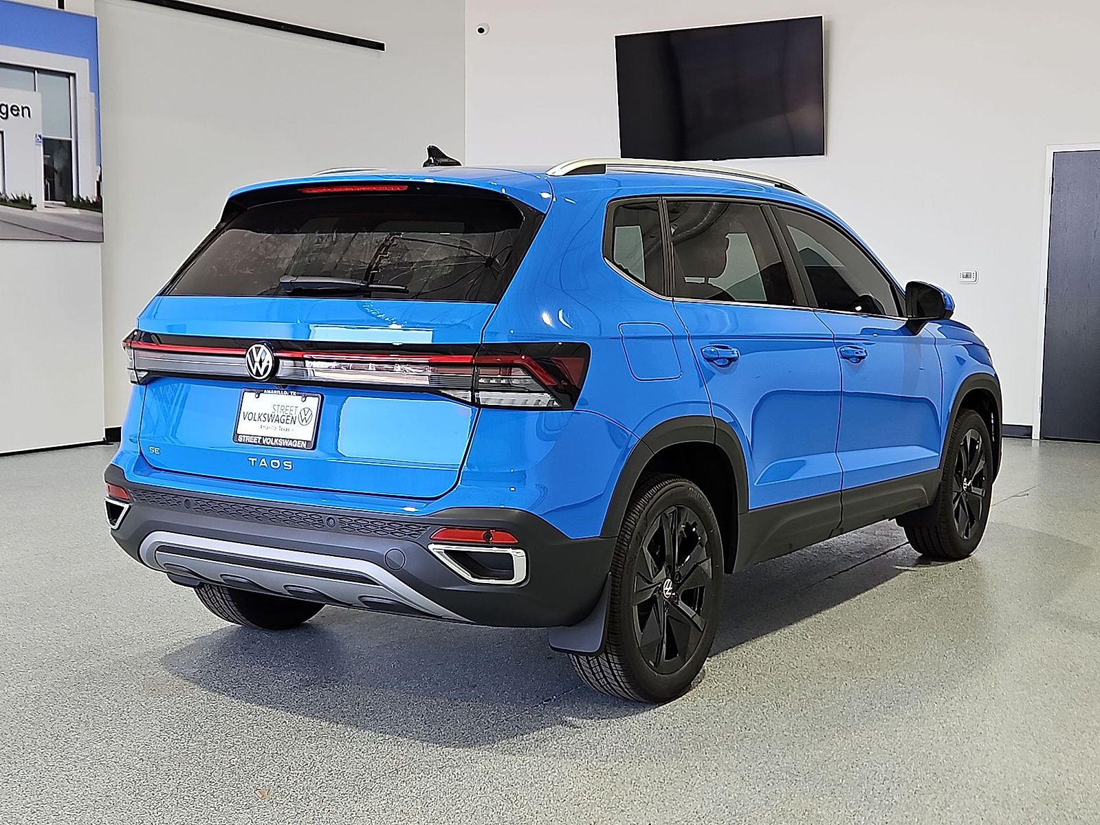 2026 Volkswagen Taos SE Cornflower Blue at Street VW of Amarillo