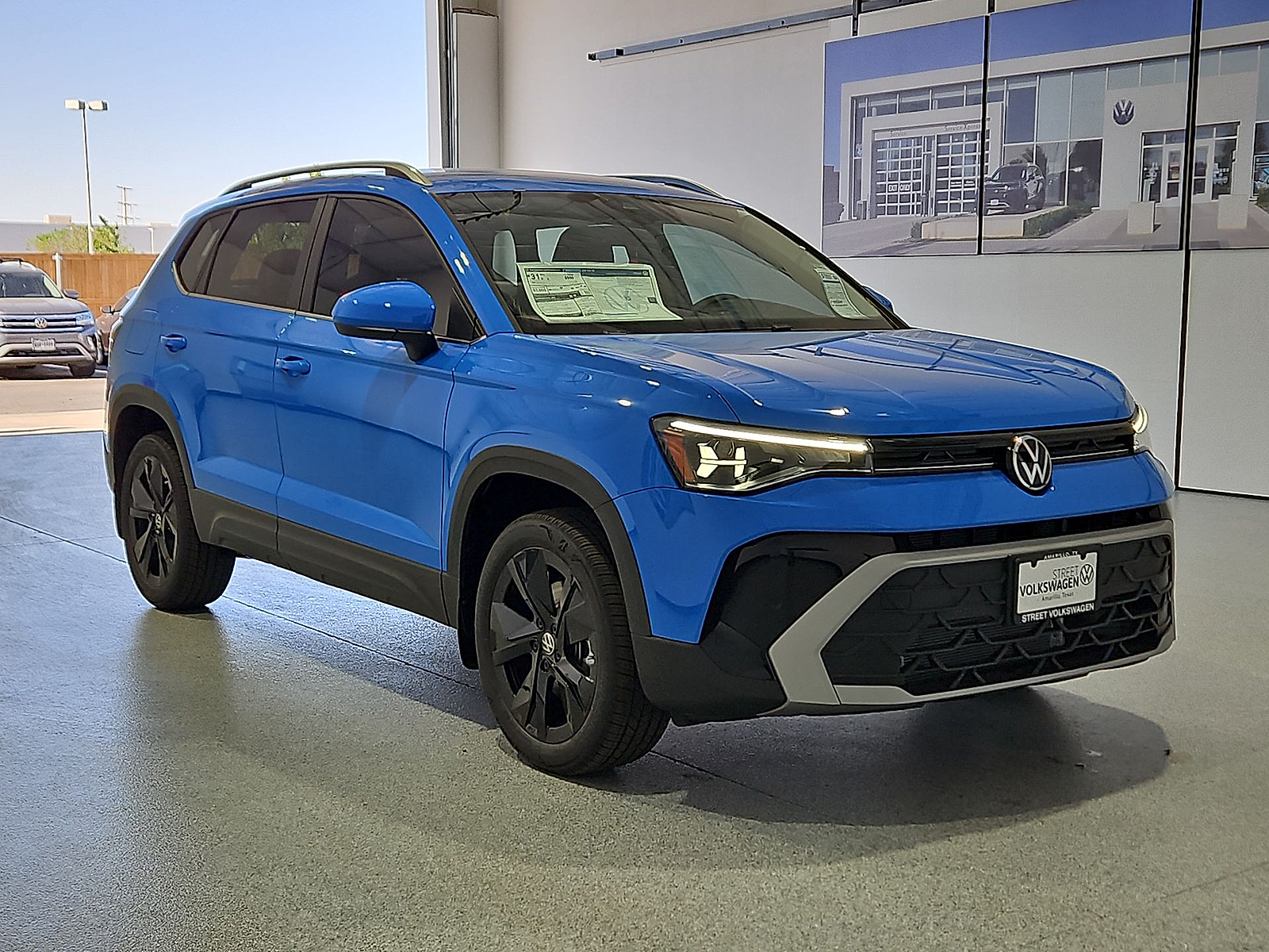 2026 Volkswagen Taos SE Cornflower Blue at Street VW of Amarillo