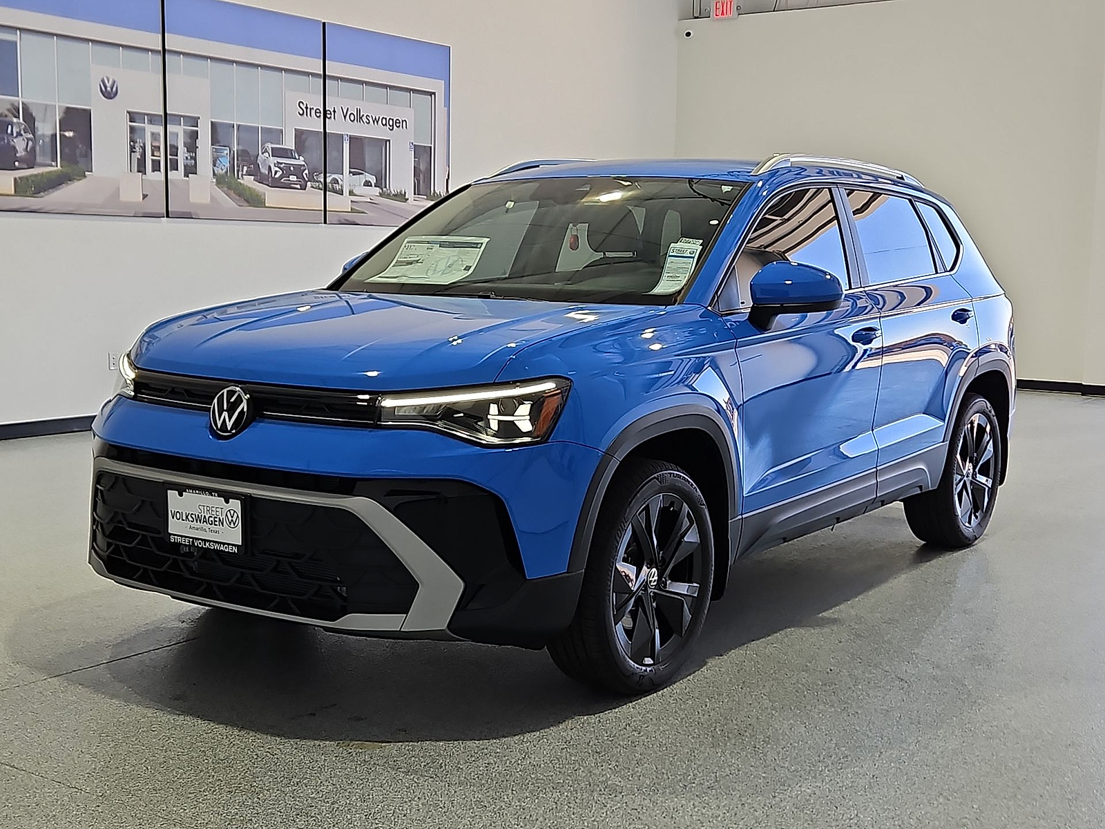 2026 Volkswagen Taos SE Cornflower Blue at Street VW of Amarillo