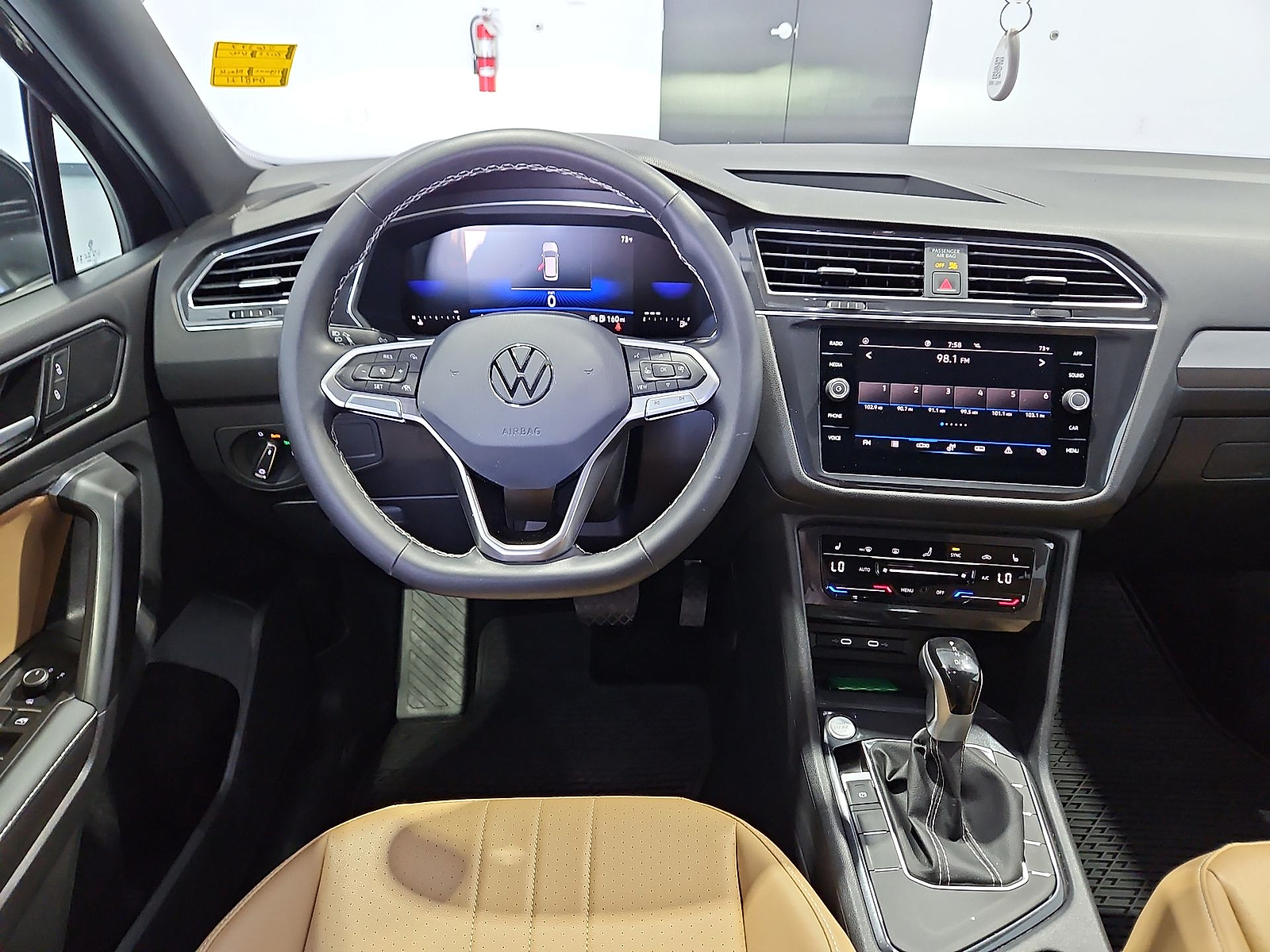 2023 Volkswagen Tiguan 2.0T SE Deep Black at Street VW of Amarillo