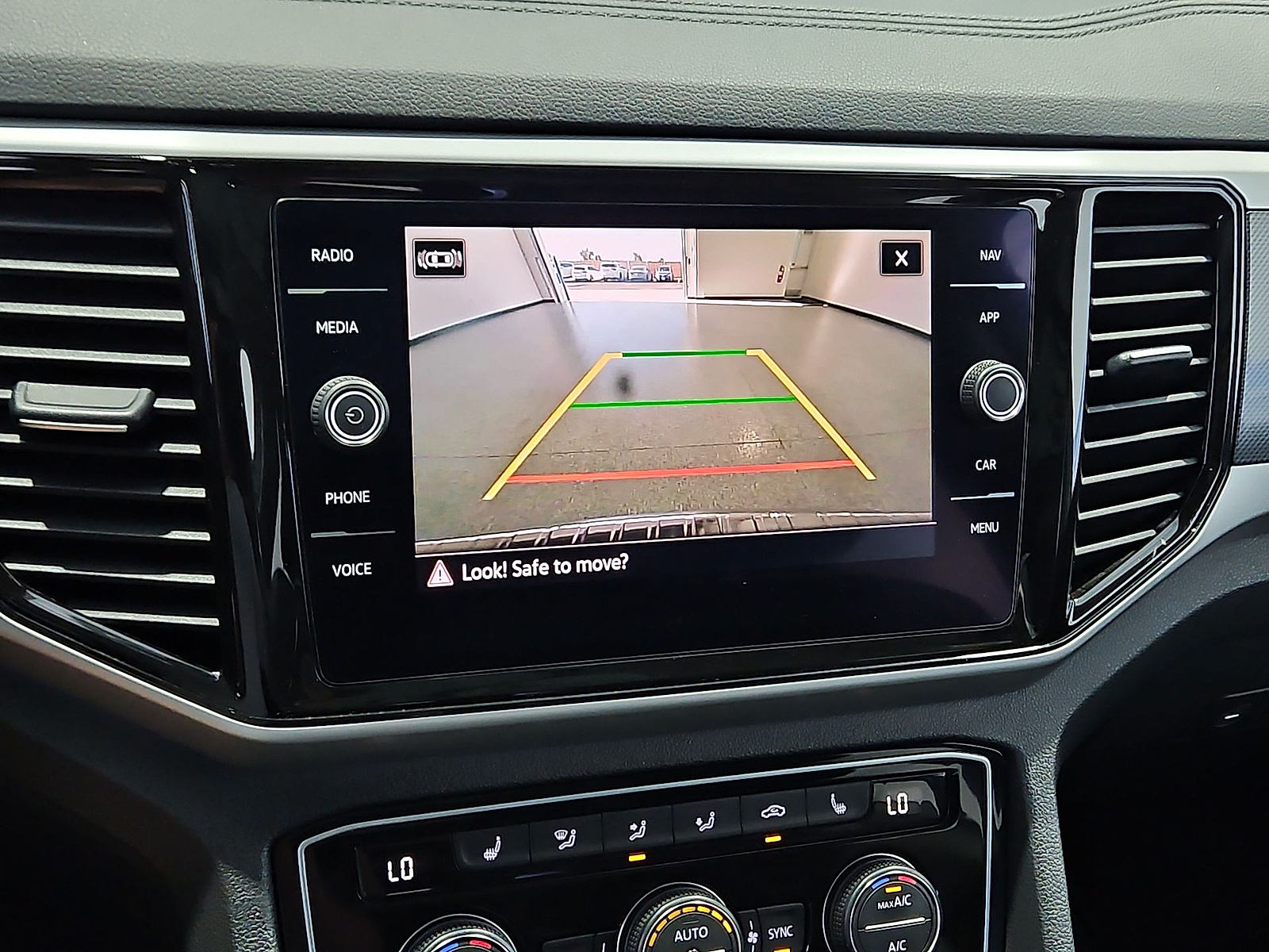 2022 Volkswagen Atlas 3.6L V6 SEL R-Line Pyrite Silver Metallic at Bobby Duby Motors