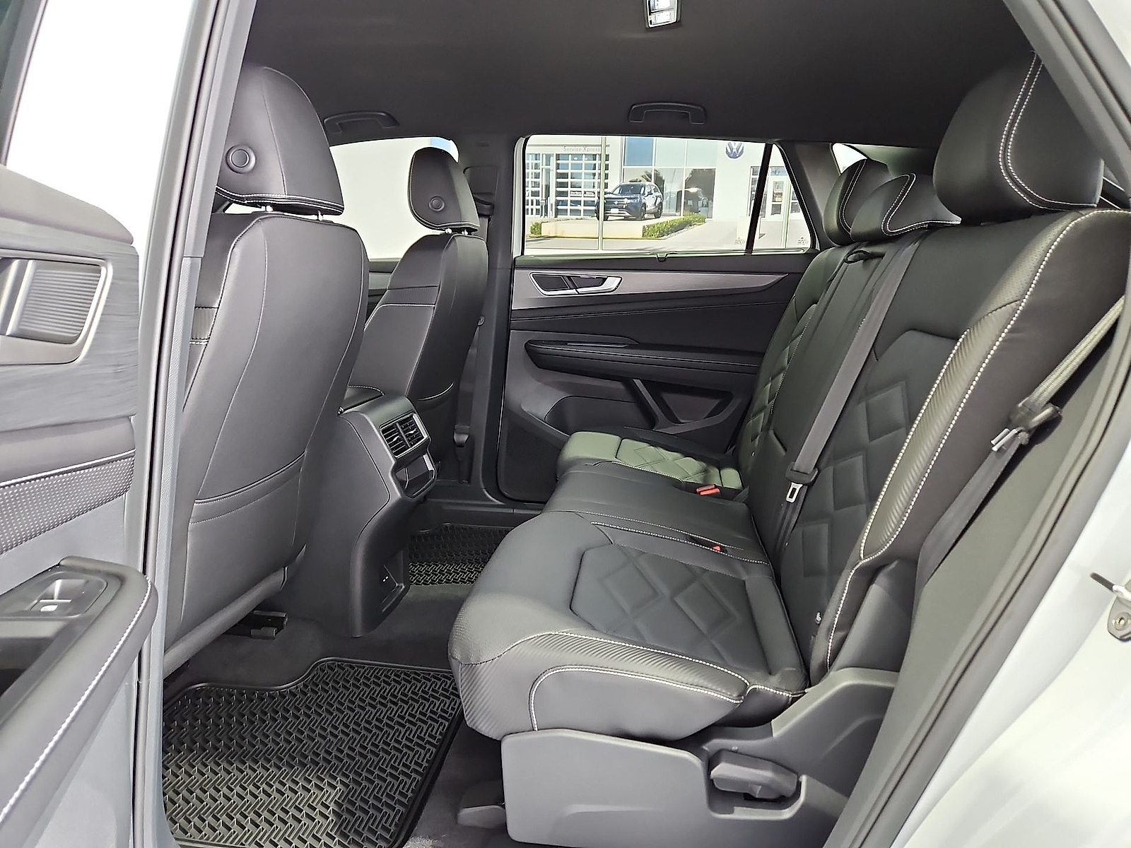 2026 Volkswagen Atlas Cross Sport SE with Technology Opal White Pearl at Street VW of Amarillo