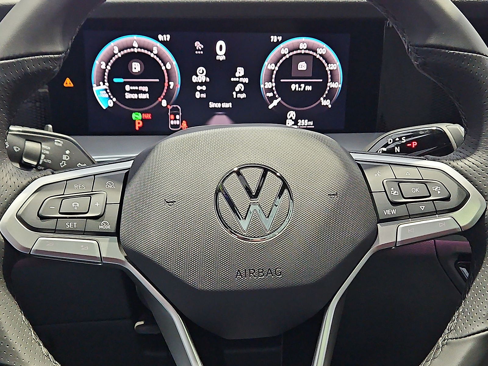 2026 Volkswagen Tiguan SE R-Line Black Avocado Green w/Deep Black Roof at Street VW of Amarillo