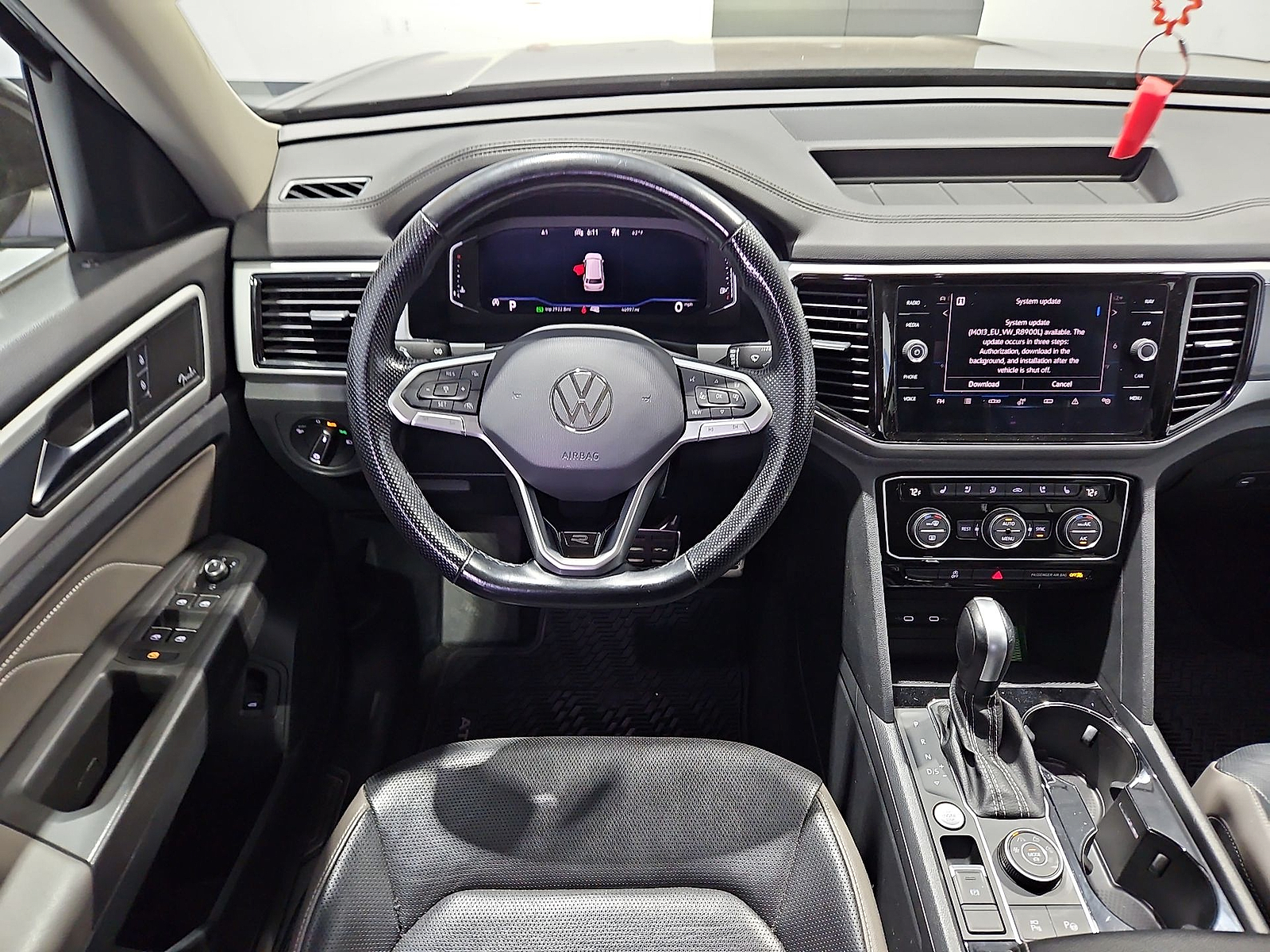 2022 Volkswagen Atlas 3.6L V6 SEL Premium R-Line Deep Black at Bobby Duby Motors