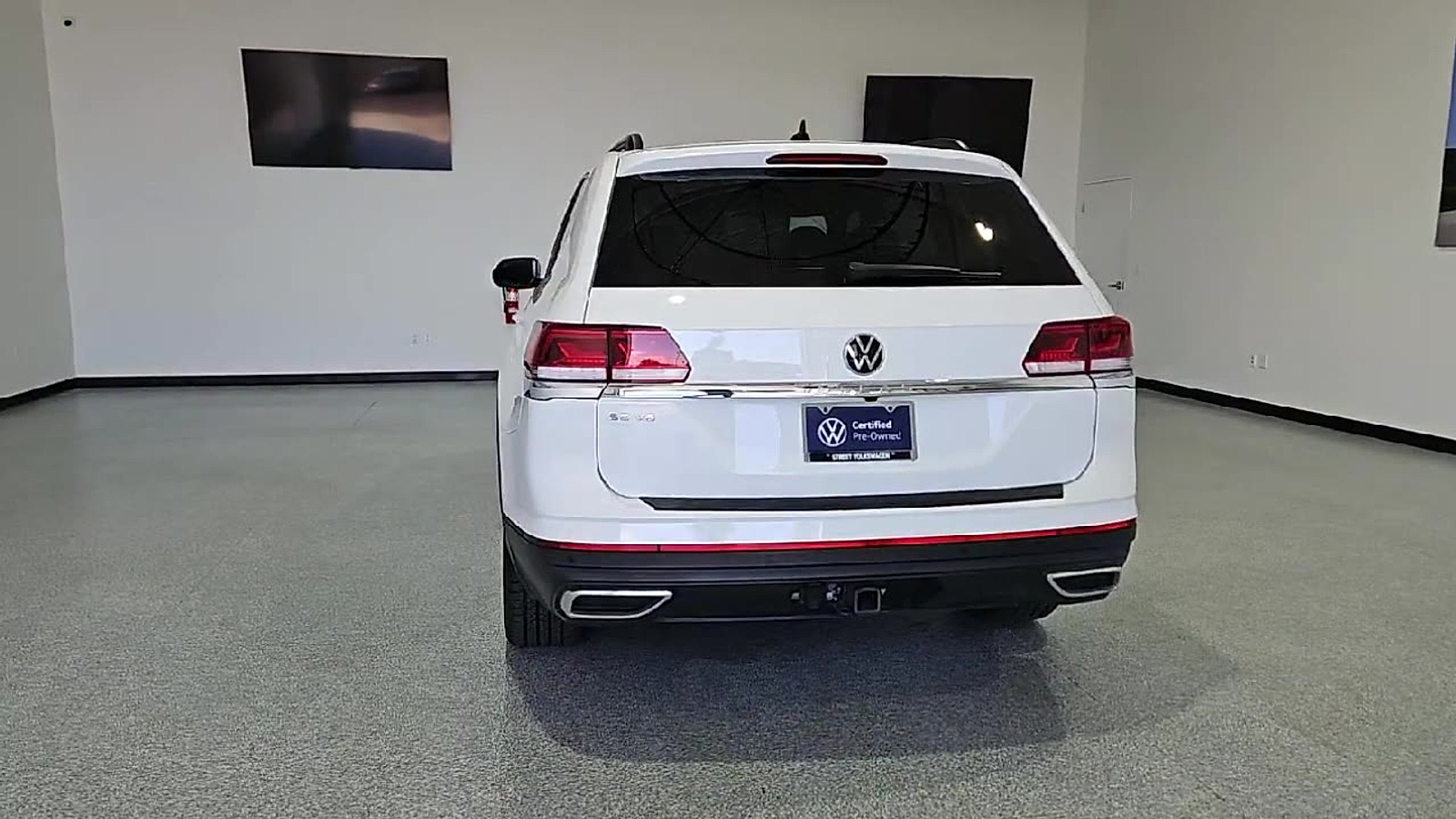 2023 Volkswagen Atlas 3.6L V6 SE w/Technology Pure White at Street VW of Amarillo