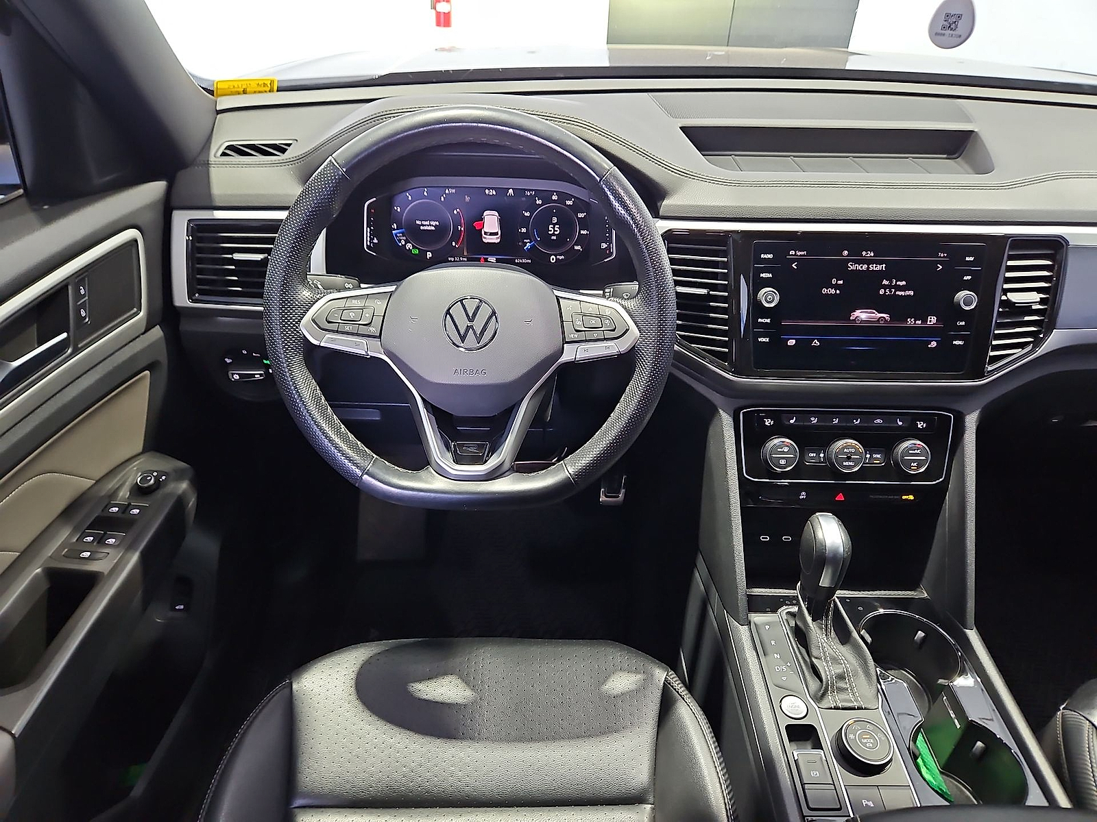 2022 Volkswagen Atlas Cross Sport 3.6L V6 SEL R-Line Deep Black at Street VW of Amarillo