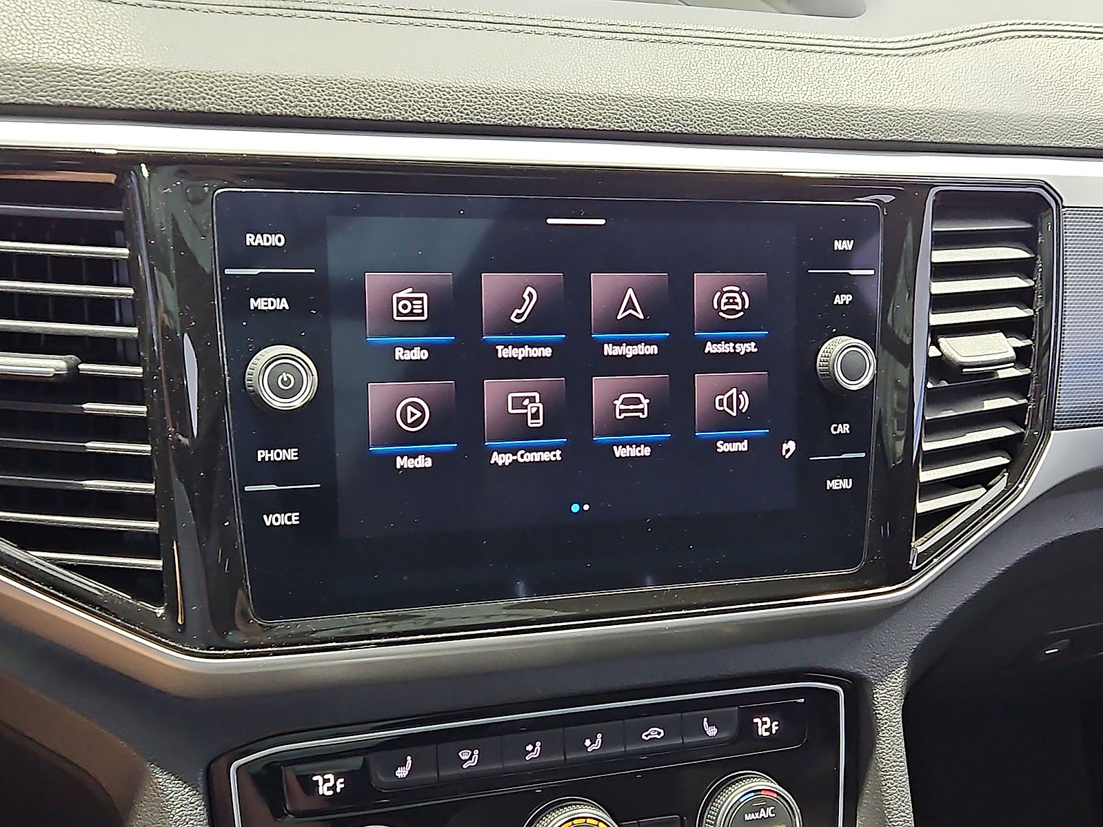2022 Volkswagen Atlas Cross Sport 3.6L V6 SEL R-Line Deep Black at Street VW of Amarillo