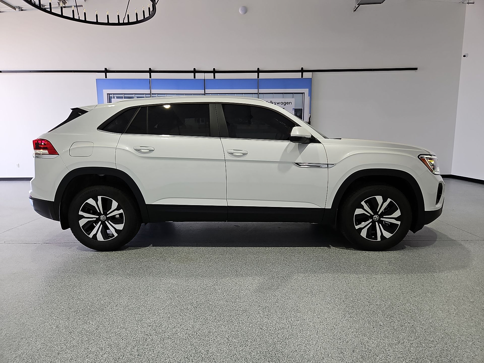 2026 Volkswagen Atlas Cross Sport SE Opal White Pearl at Street VW of Amarillo
