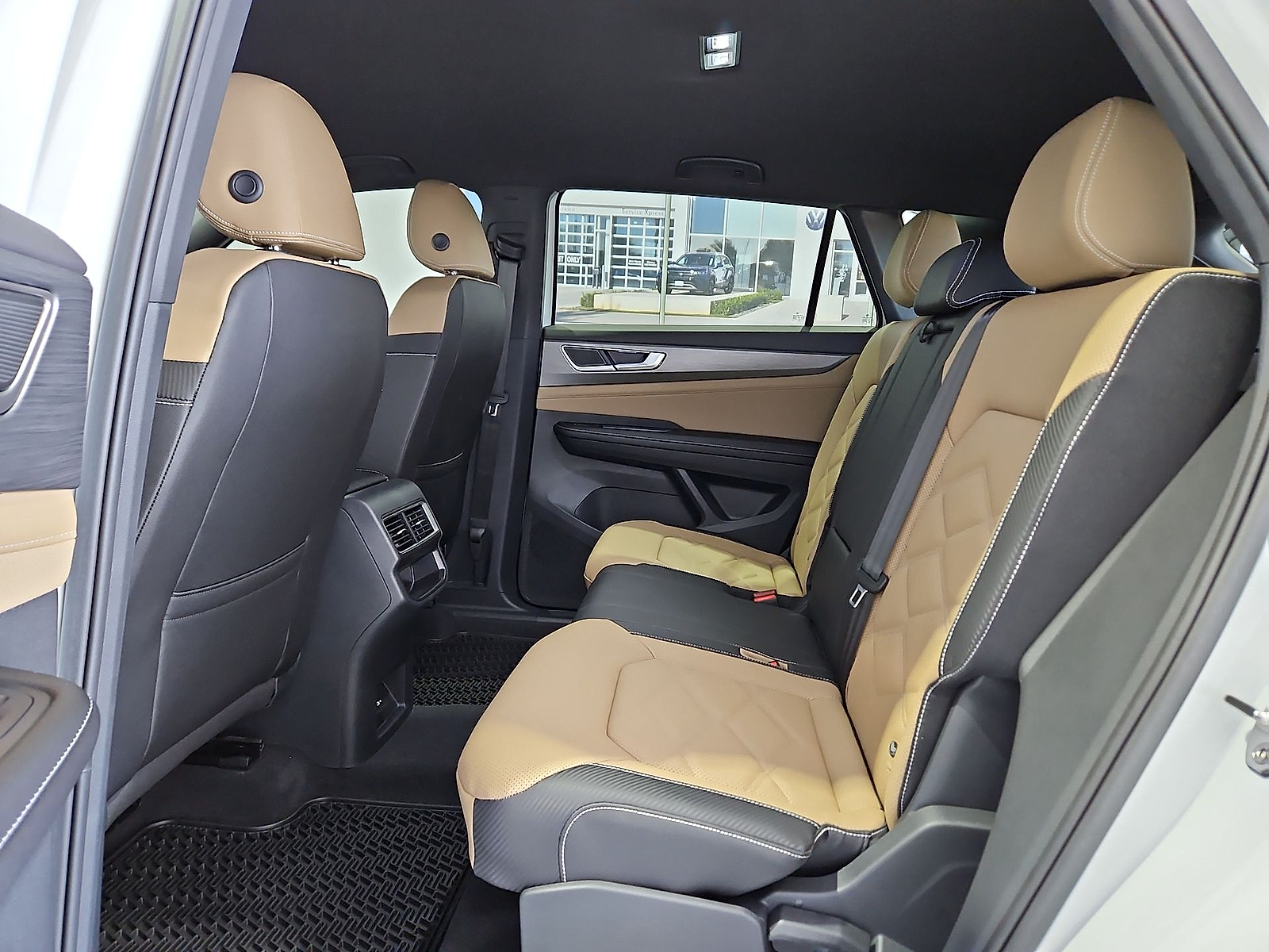 2026 Volkswagen Atlas Cross Sport SE Opal White Pearl at Street VW of Amarillo