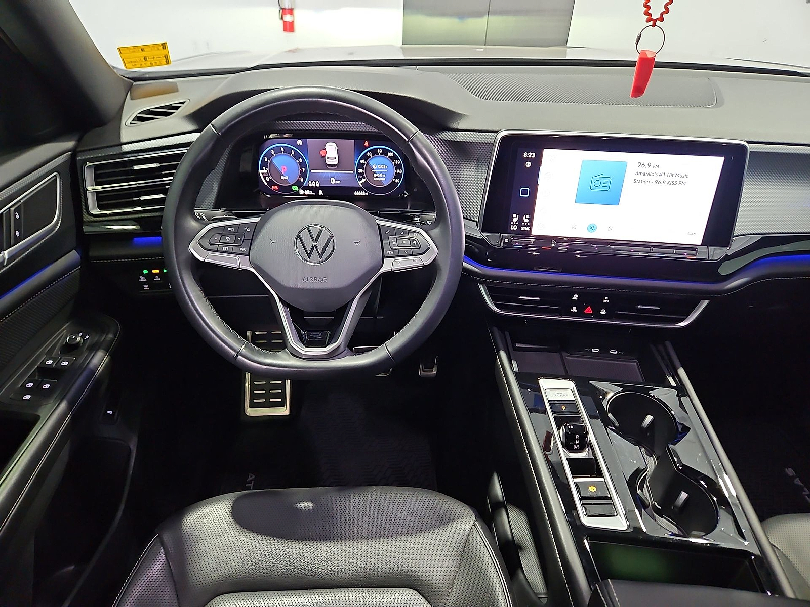 2024 Volkswagen Atlas Cross Sport 2.0T SEL R-Line Silver Mist Metallic at Street VW of Amarillo