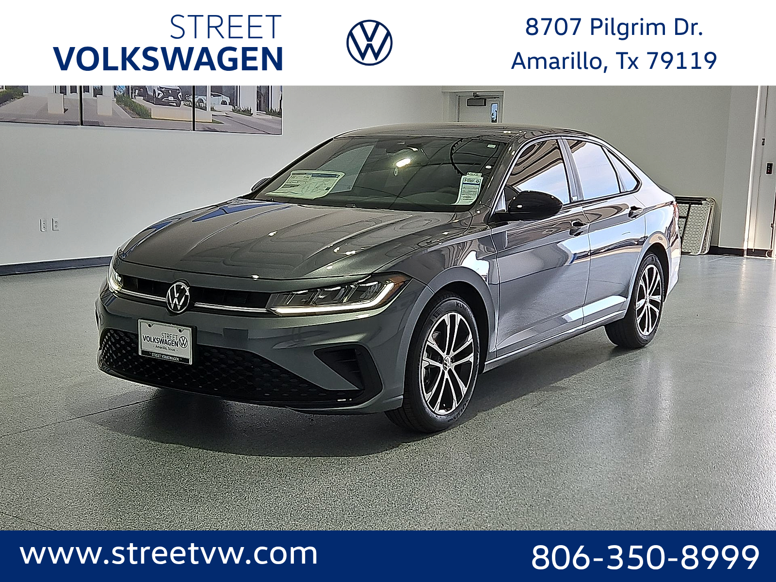 2026 Volkswagen Jetta Sport in Platinum Gray Metallic