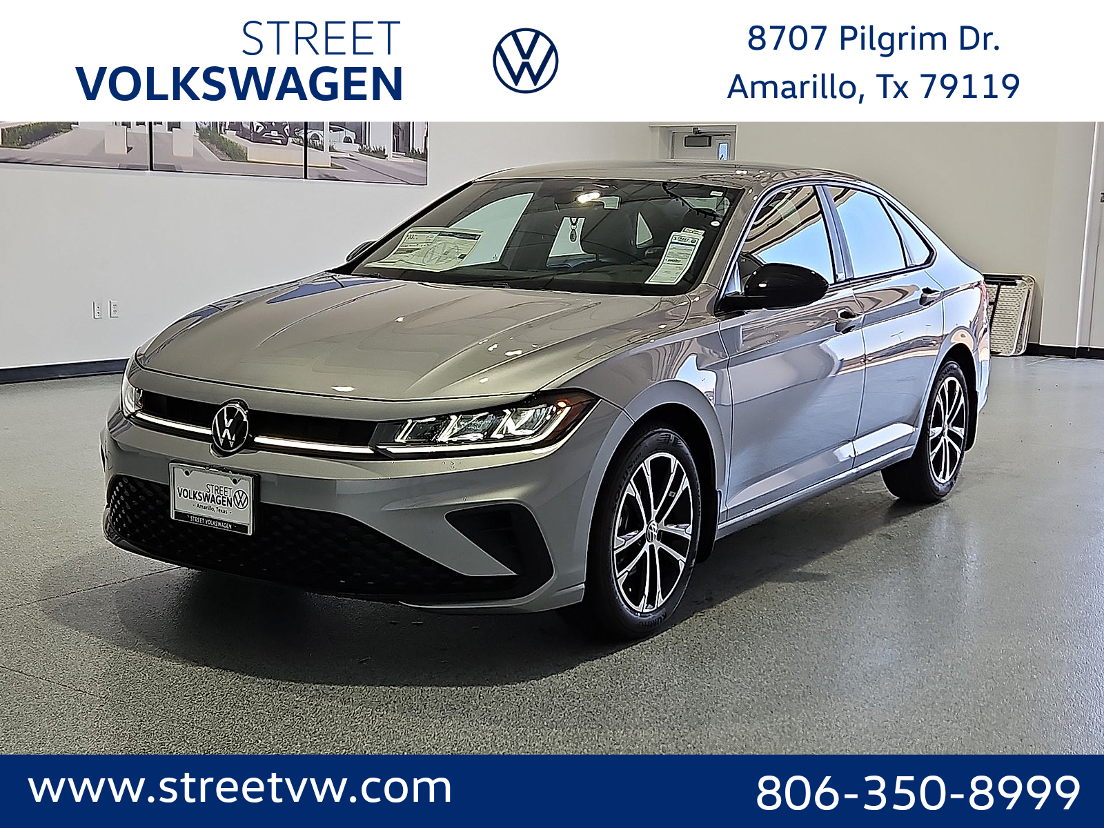 2026 Volkswagen Jetta Sport in Pyrite Silver Metallic