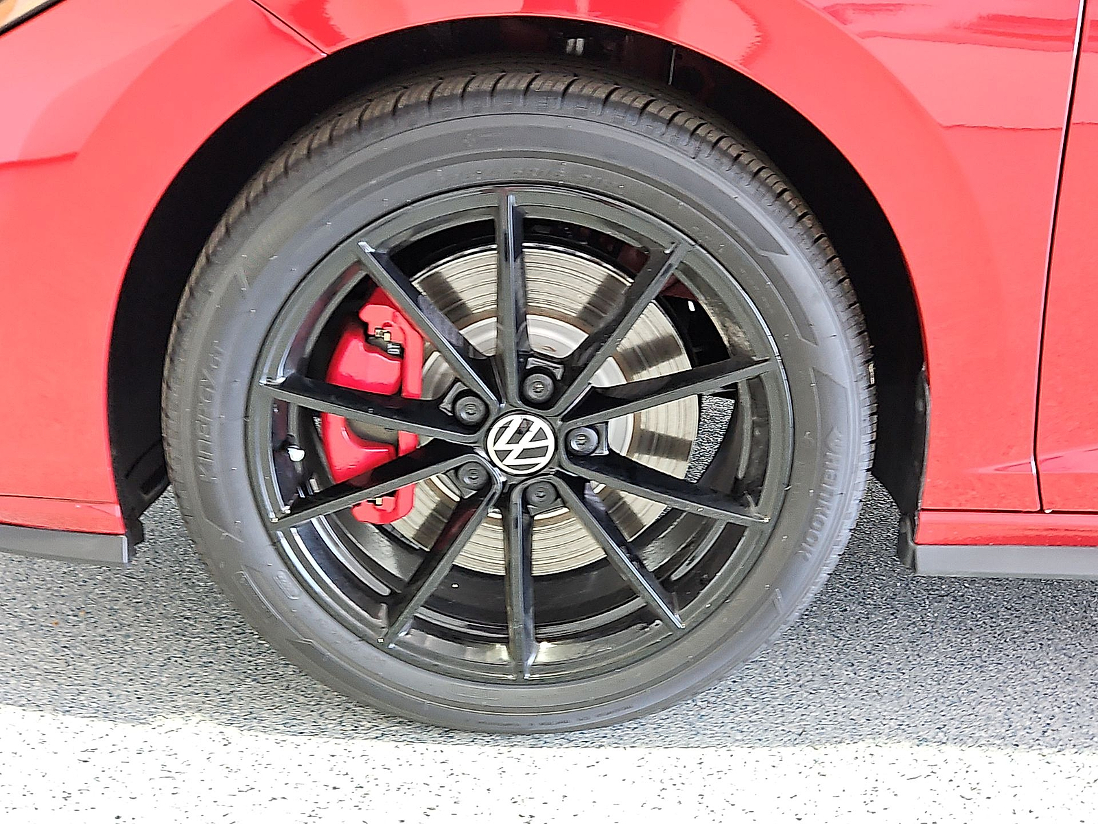 2026 Volkswagen Jetta GLI Autobahn Kings Red Metallic w/Deep Black Roof at Street VW of Amarillo