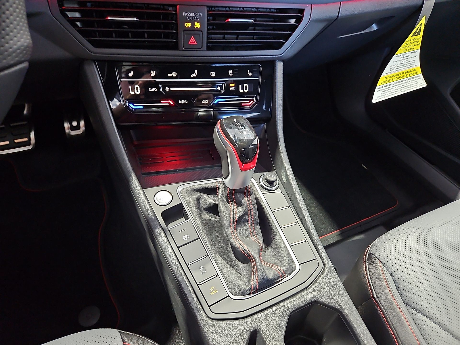 2026 Volkswagen Jetta GLI Autobahn Kings Red Metallic w/Deep Black Roof at Street VW of Amarillo