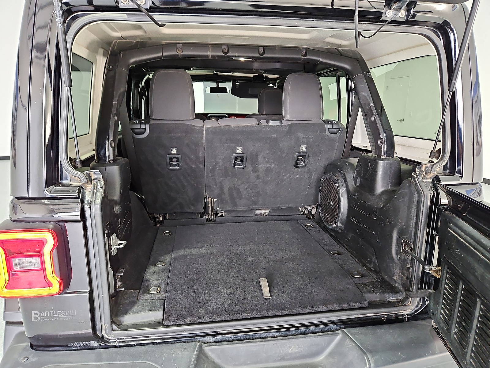 2018 Jeep Wrangler Unlimited Rubicon Black Clearcoat at Street VW of Amarillo