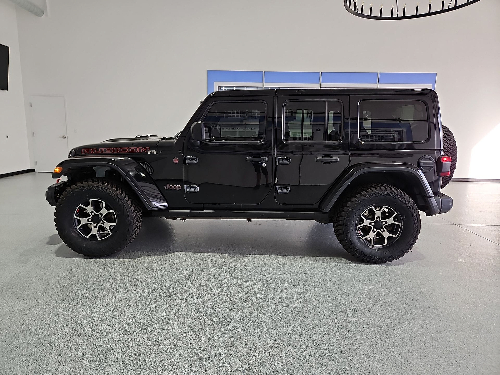 2018 Jeep Wrangler Unlimited Rubicon Black Clearcoat at Street VW of Amarillo
