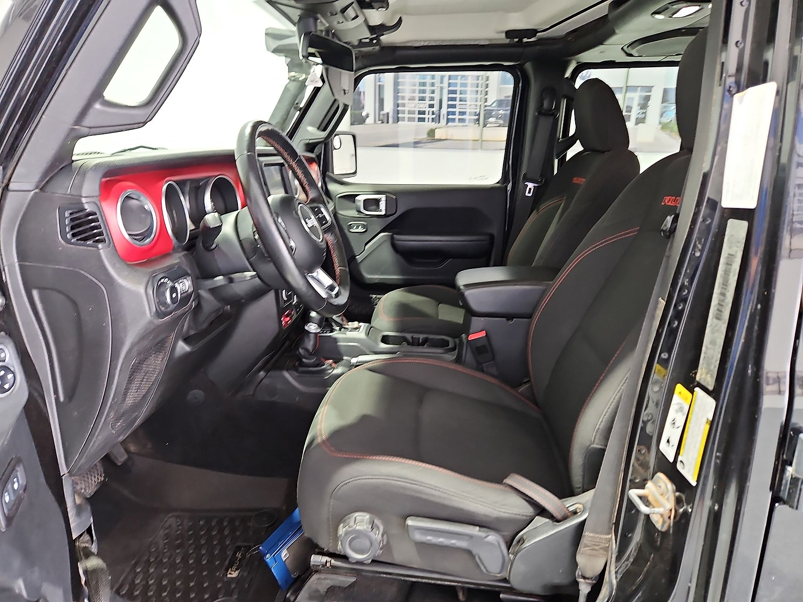 2018 Jeep Wrangler Unlimited Rubicon Black Clearcoat at Street VW of Amarillo