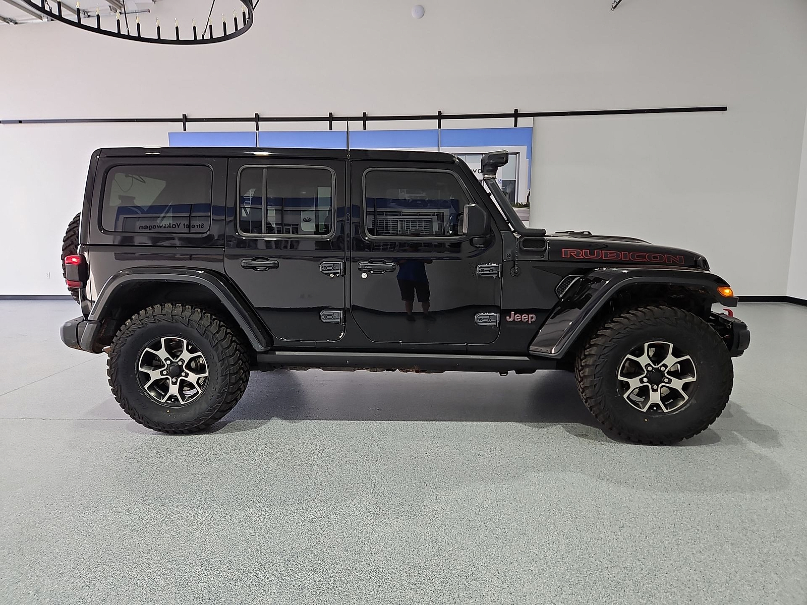 2018 Jeep Wrangler Unlimited Rubicon Black Clearcoat at Street VW of Amarillo