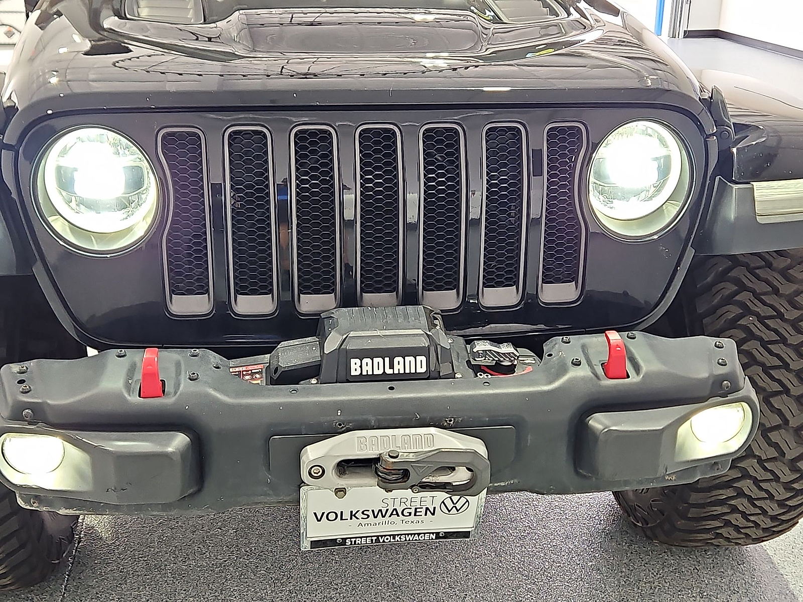 2018 Jeep Wrangler Unlimited Rubicon Black Clearcoat at Street VW of Amarillo