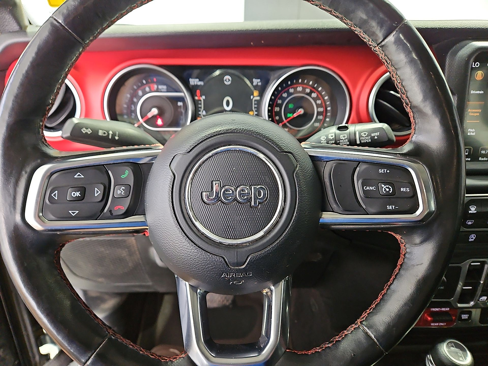 2018 Jeep Wrangler Unlimited Rubicon Black Clearcoat at Street VW of Amarillo