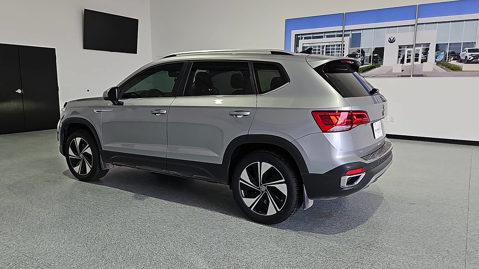 2024 Volkswagen Taos 1.5T SE Silver Metallic at Street VW of Amarillo
