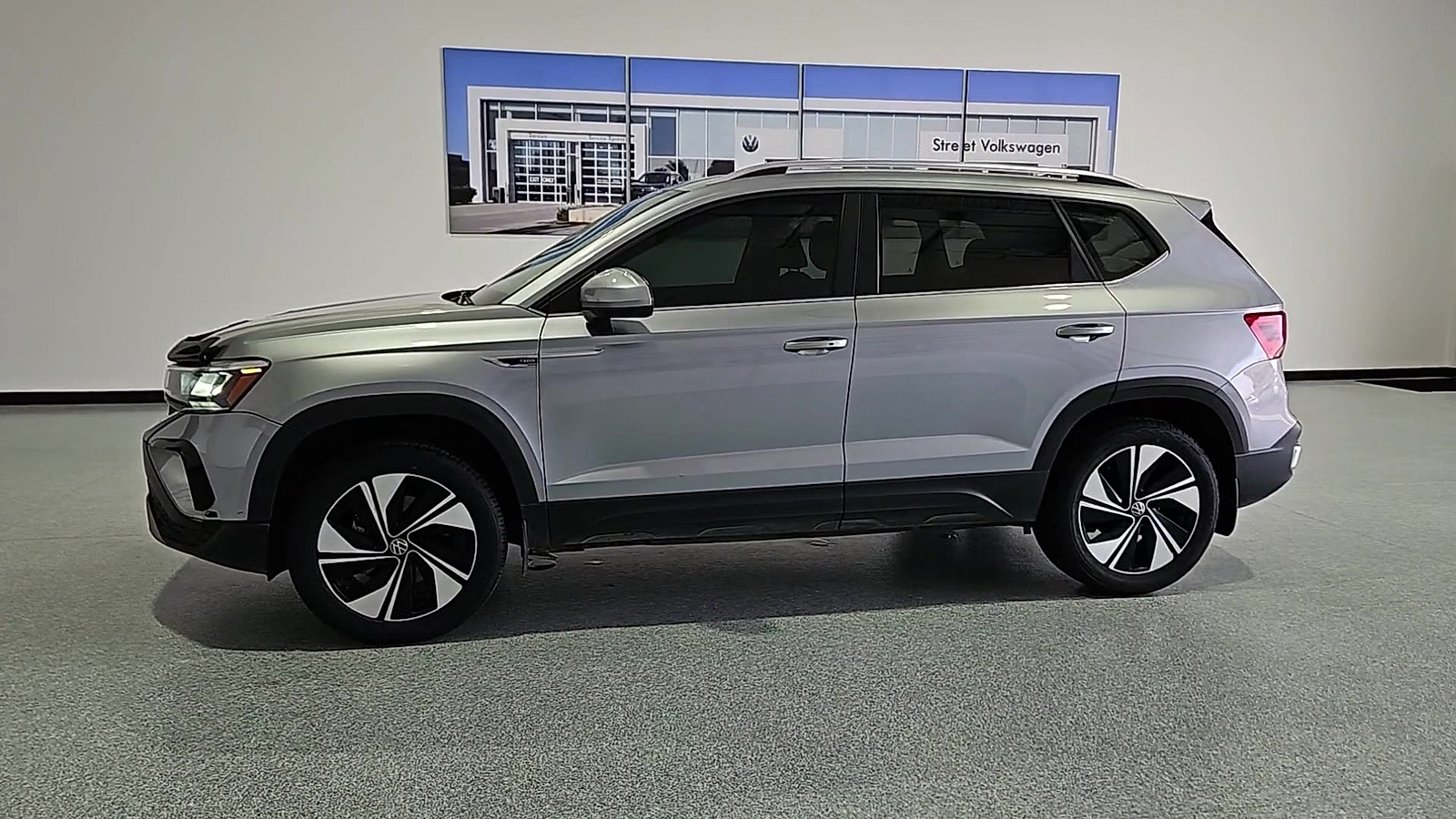 2024 Volkswagen Taos 1.5T SE Silver Metallic at Street VW of Amarillo