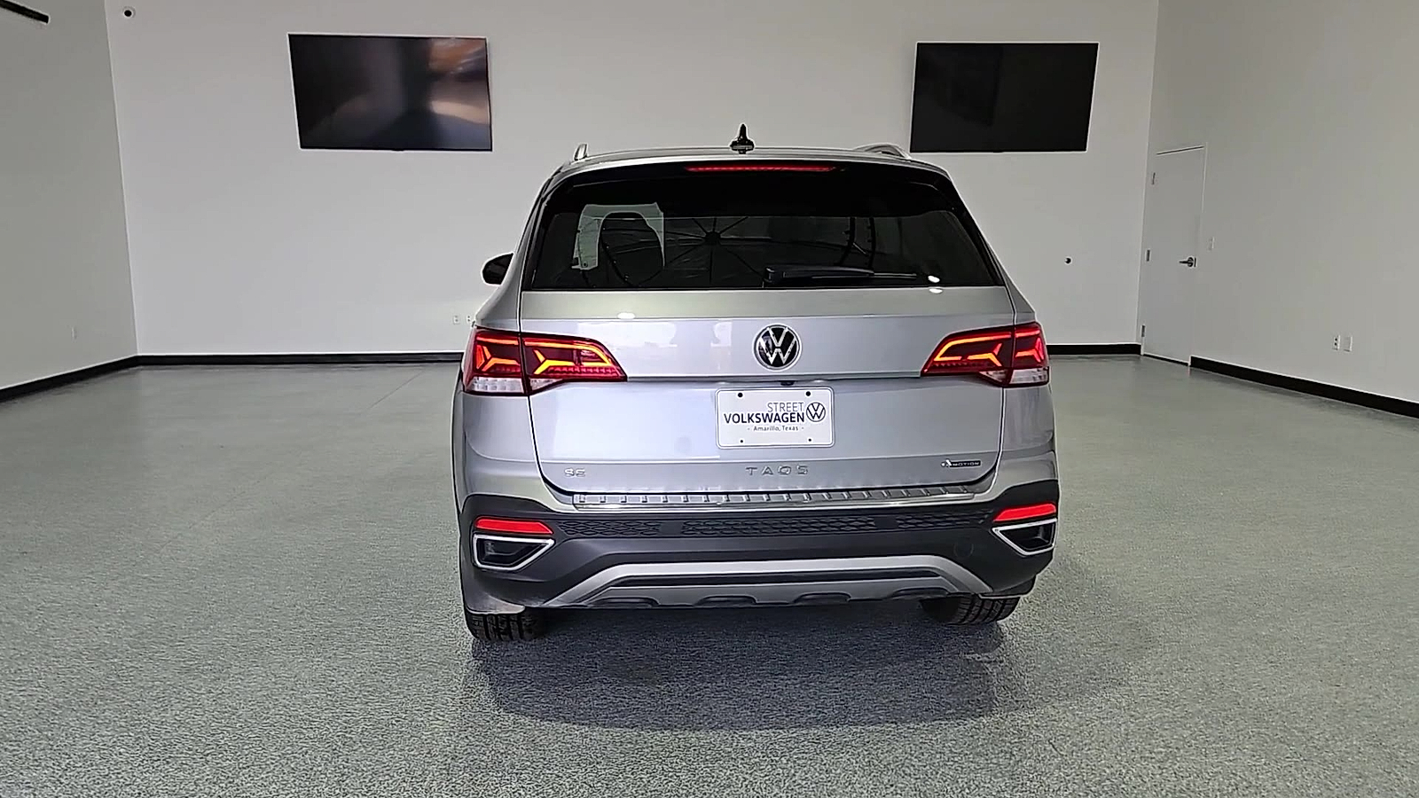 2024 Volkswagen Taos 1.5T SE Silver Metallic at Street VW of Amarillo