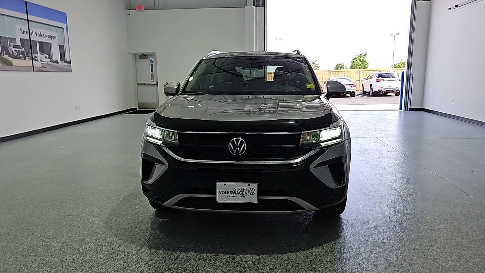 2024 Volkswagen Taos 1.5T SE Silver Metallic at Street VW of Amarillo