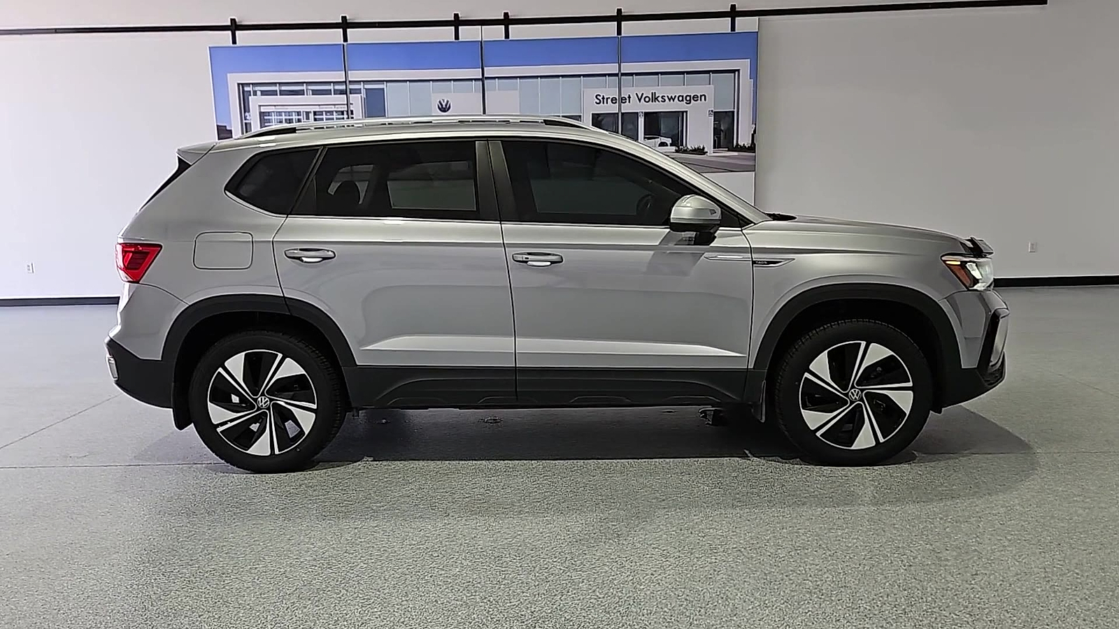 2024 Volkswagen Taos 1.5T SE Silver Metallic at Street VW of Amarillo