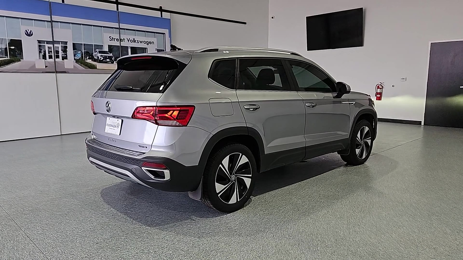 2024 Volkswagen Taos 1.5T SE Silver Metallic at Street VW of Amarillo