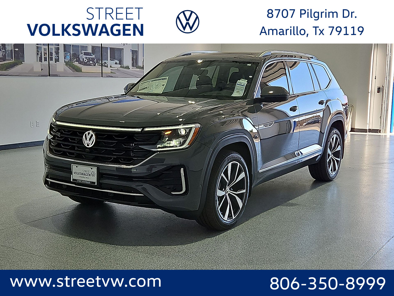 2026 Volkswagen Atlas SEL Premium R-Line in Pure Gray