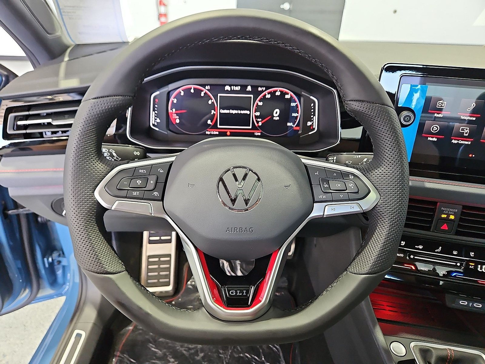 2026 Volkswagen Jetta GLI Autobahn Monterey Blue Pearl - U1U1 at Street VW of Amarillo