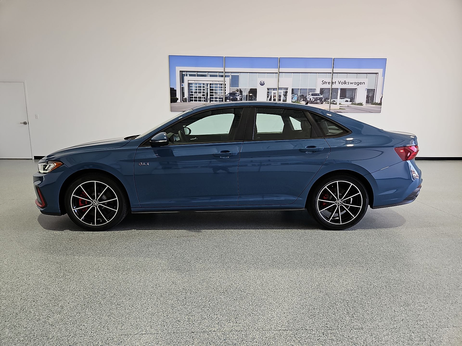 2026 Volkswagen Jetta GLI Autobahn Monterey Blue Pearl - U1U1 at Street VW of Amarillo