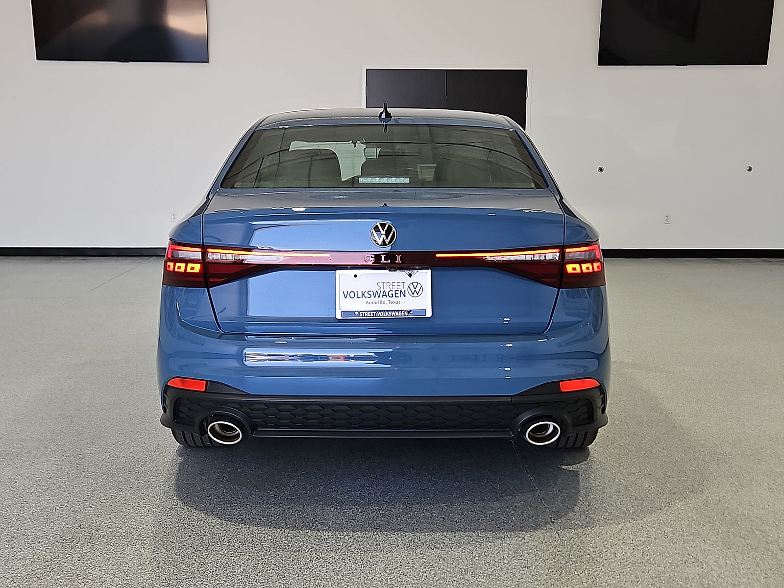2026 Volkswagen Jetta GLI Autobahn Monterey Blue Pearl - U1U1 at Street VW of Amarillo