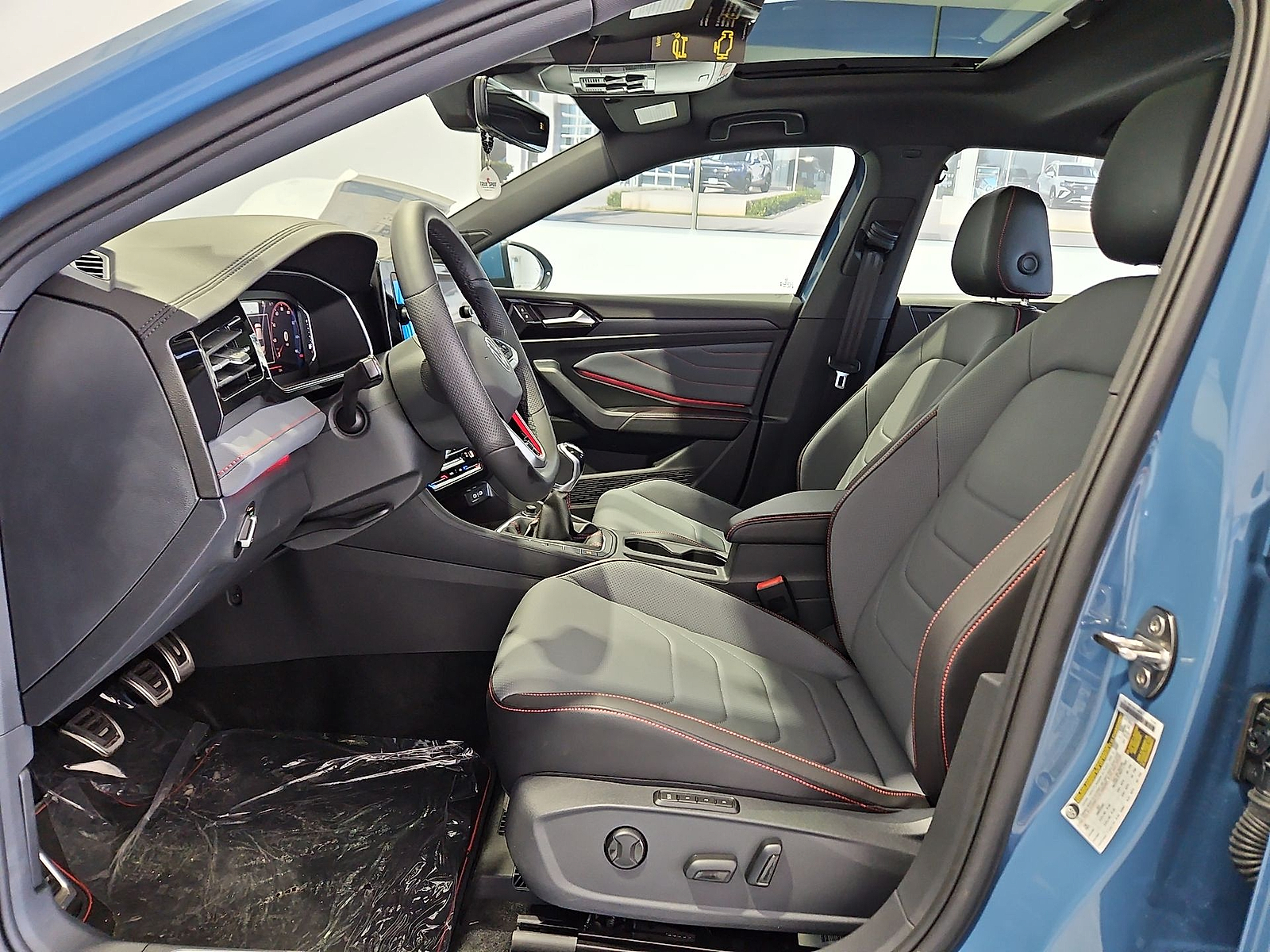 2026 Volkswagen Jetta GLI Autobahn Monterey Blue Pearl - U1U1 at Street VW of Amarillo